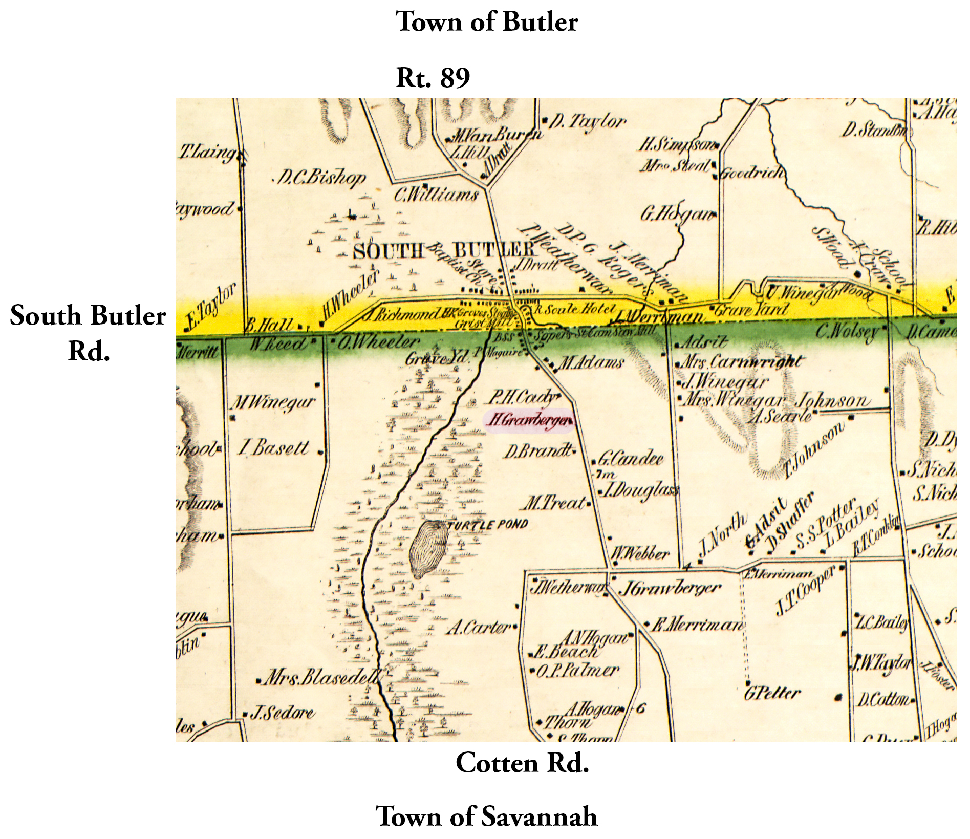 11853 Wayne County Sav-3 Excerpt Map
